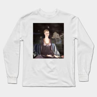 Portrait of Alicia Galant by Frida Kahlo Long Sleeve T-Shirt